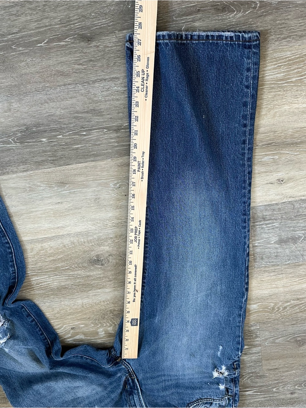 Men’s Y2K original boot cut dark wash Aeropostale jeans Sz 32x30 - Picture 4 of 7